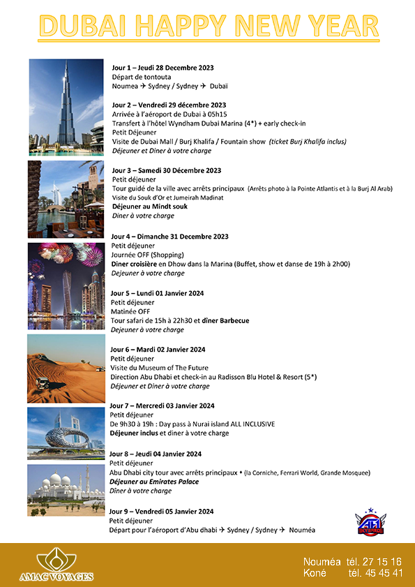 DUBAI HAPPY NEW YEAR 2024