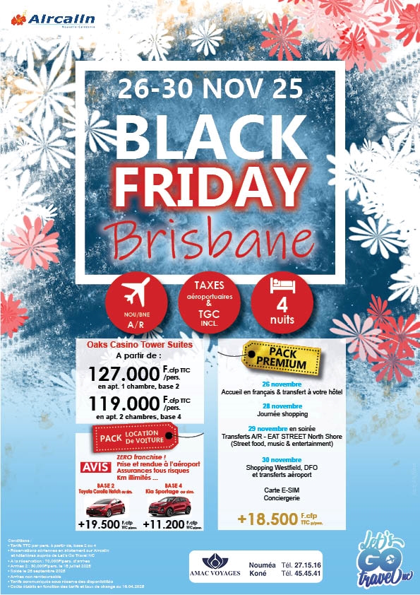 BLACK FRIDAY BNE 26 au 30 nov 2025 amac