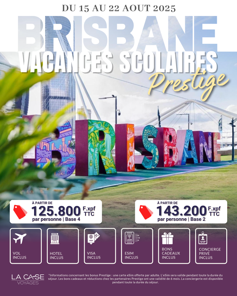 LCV Brisbane du 15 au 22 1