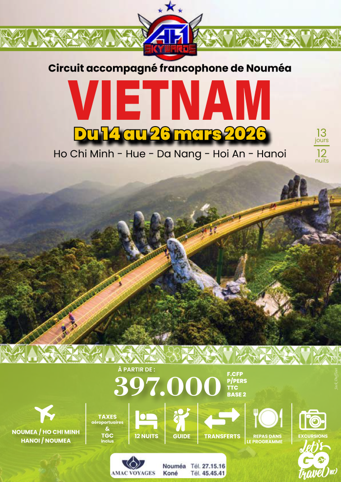 AF1 Package VIETNAM en MARS AVRIL 1