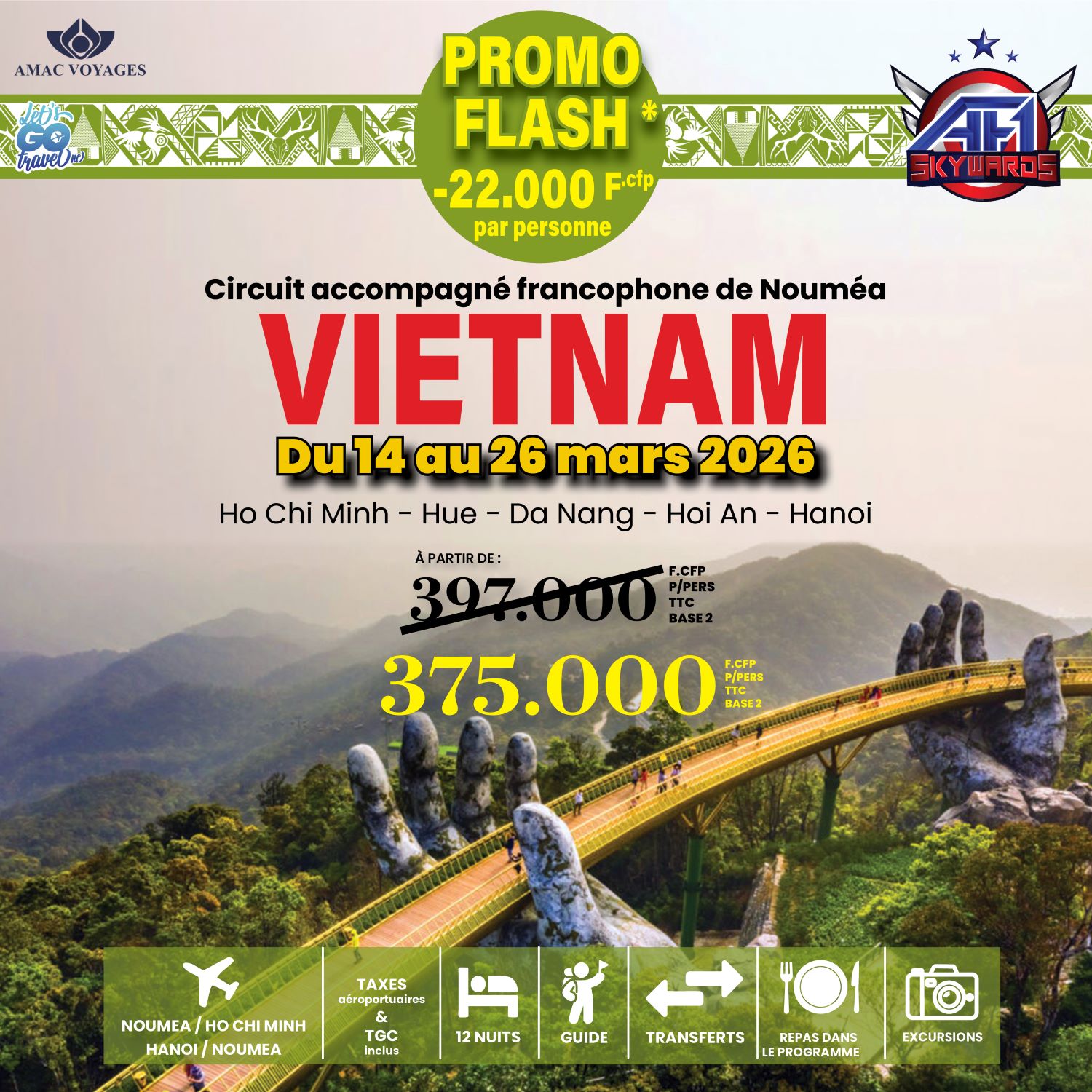 AF1 Package VIETNAM en MARS AVRIL FB PROMO FLASH